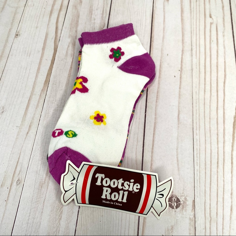 Tootsie Roll Kids Girls Floral 3 Pack Socks - Brand New